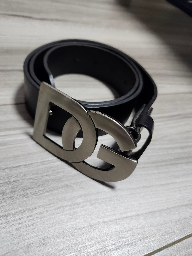 値下げ可能‼️ドルチャアンドガッパーナ ブラックレザーベルト