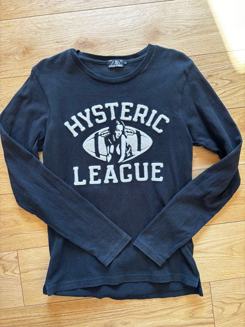 HYSTERIC GLAMOUR 長袖カットソー S ブラック