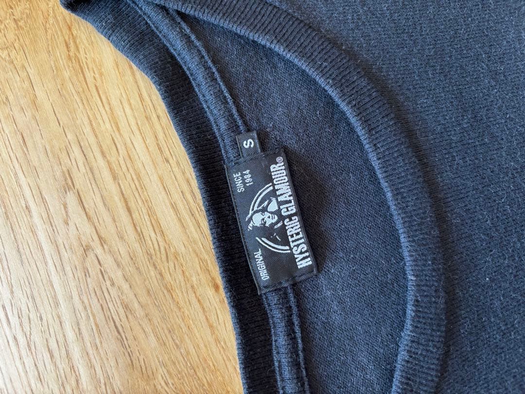 HYSTERIC GLAMOUR 長袖カットソー S ブラック