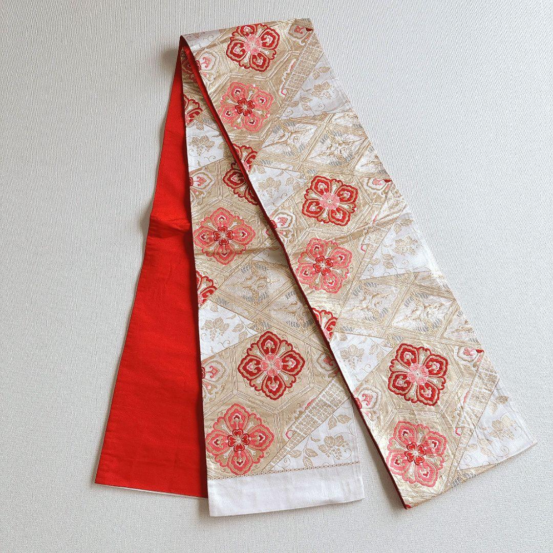 七五三　7歳女の子　フルセット　きもの　緑　比翼仕立　西陣別織　正絹　7288