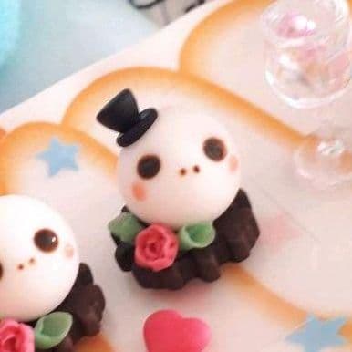 ドクロ(ハット)★ワッフル★ハロウィン