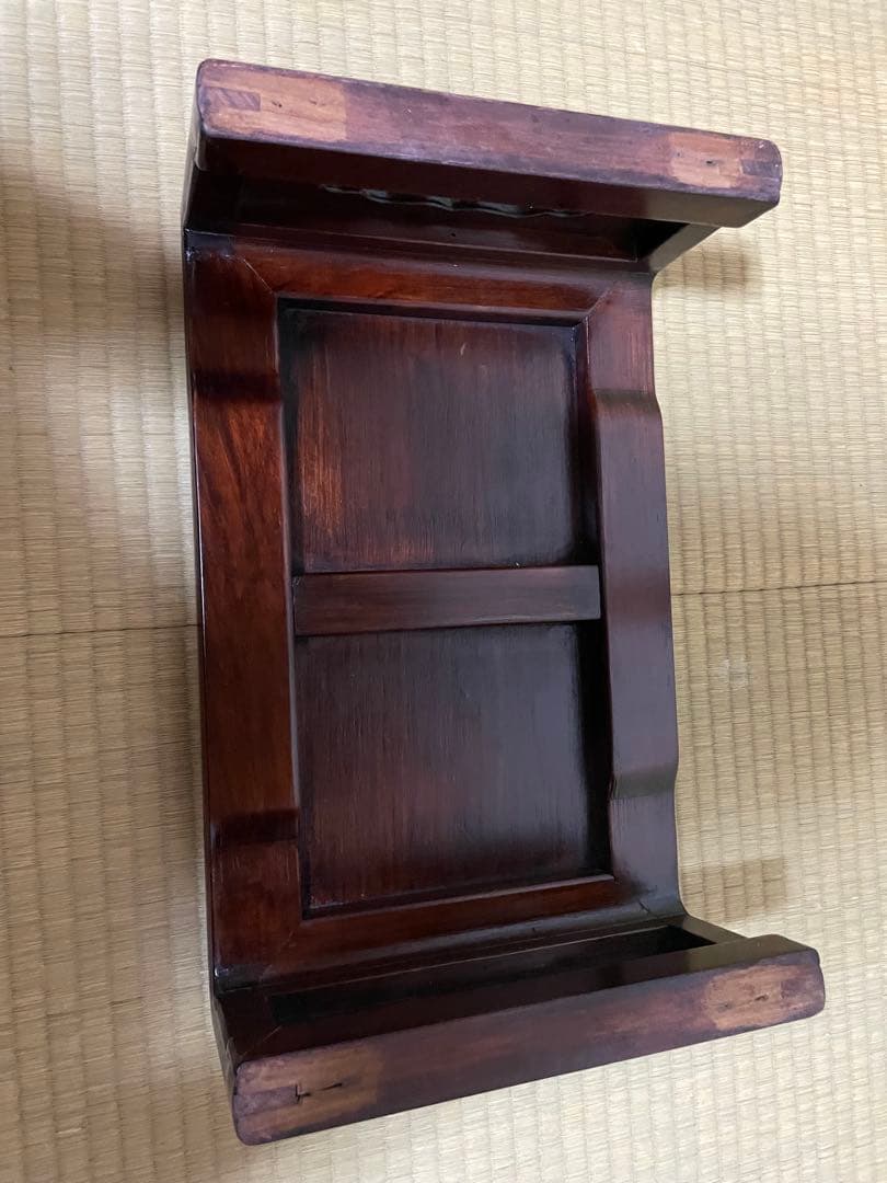 【3点セット】和室 花台 木製 飾り台 座卓 アンティーク調