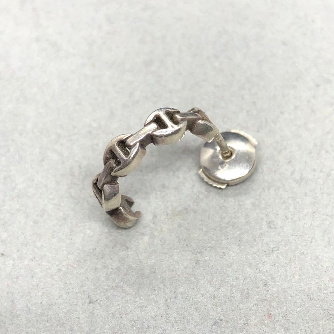 即決 HOORSENBUHS ホーセンブース 925 シルバー ピアス 片耳のみ