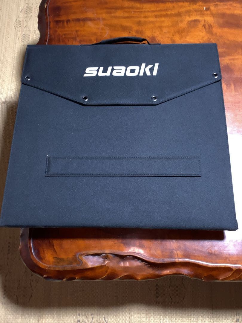 SUAOKI ポータブル電源　Ｇ１２００　ソーラーパネル１２０Ｗ　セット