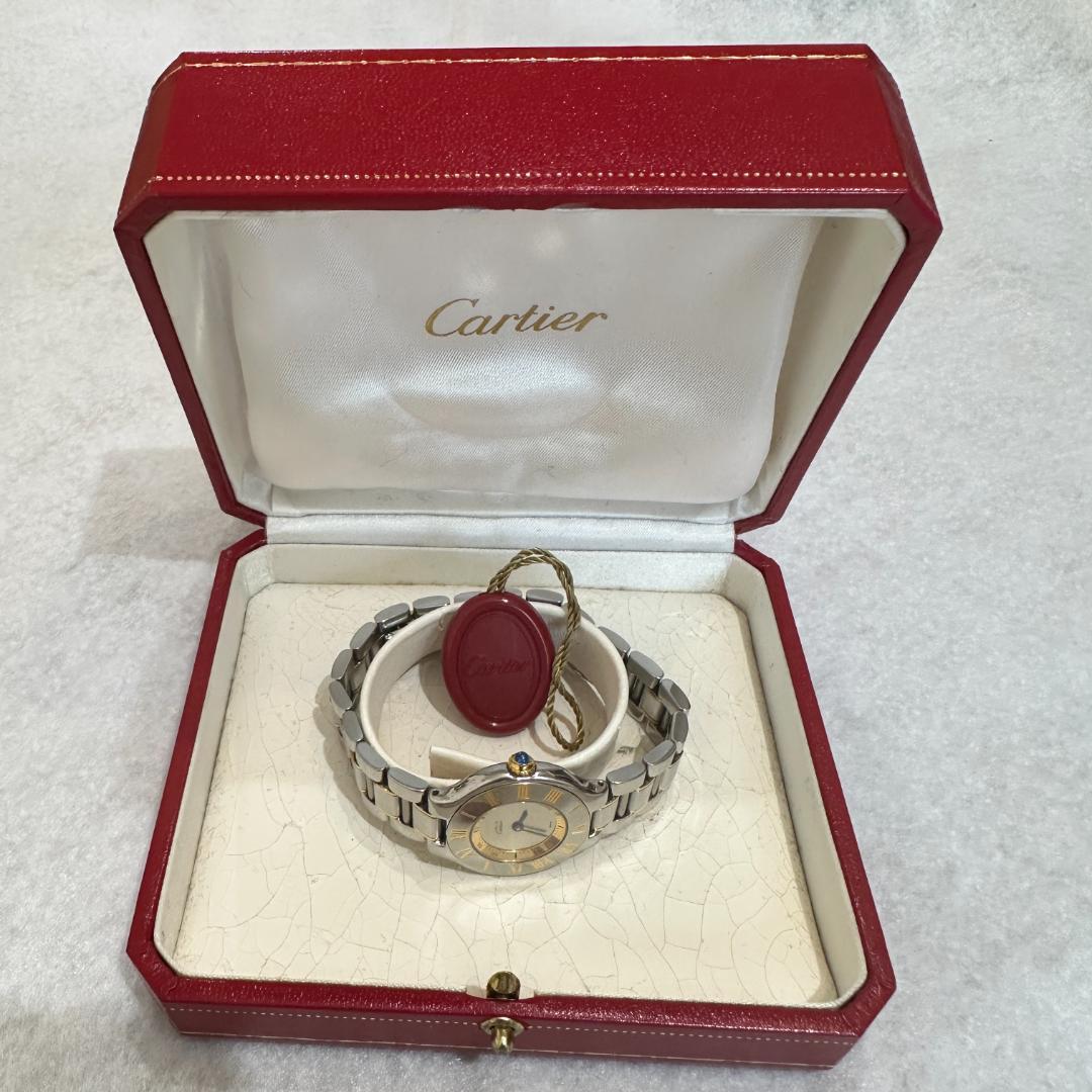カルティエ マスト21 SMコンビ（SSxYG）クォーツ