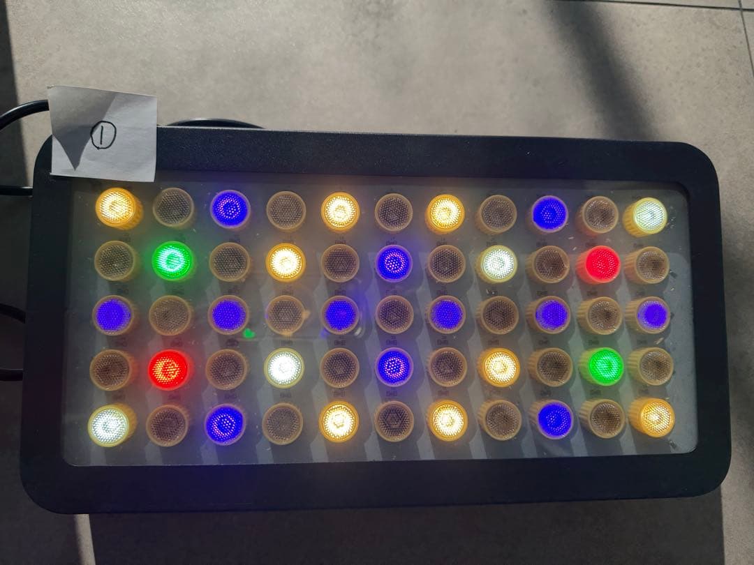 【7台まとめて】ブラックボックス　LEDライト　サンゴ水槽照明