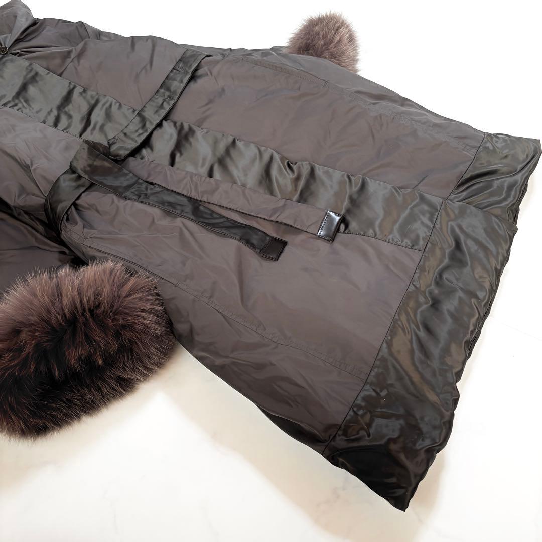 マックスマーラ The Cube ダウンコート リバーシブル 袖ファー 42