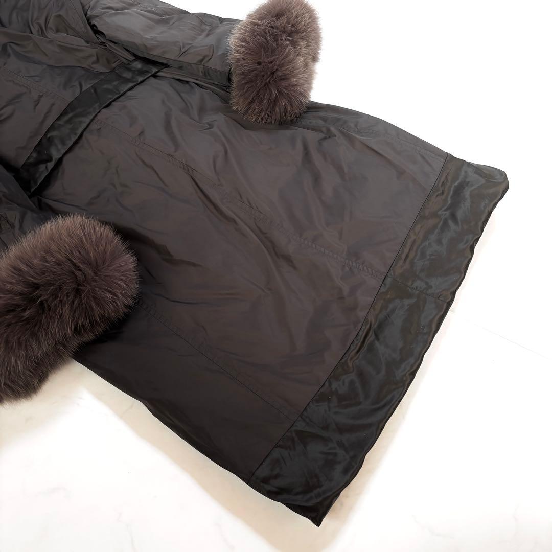 マックスマーラ The Cube ダウンコート リバーシブル 袖ファー 42