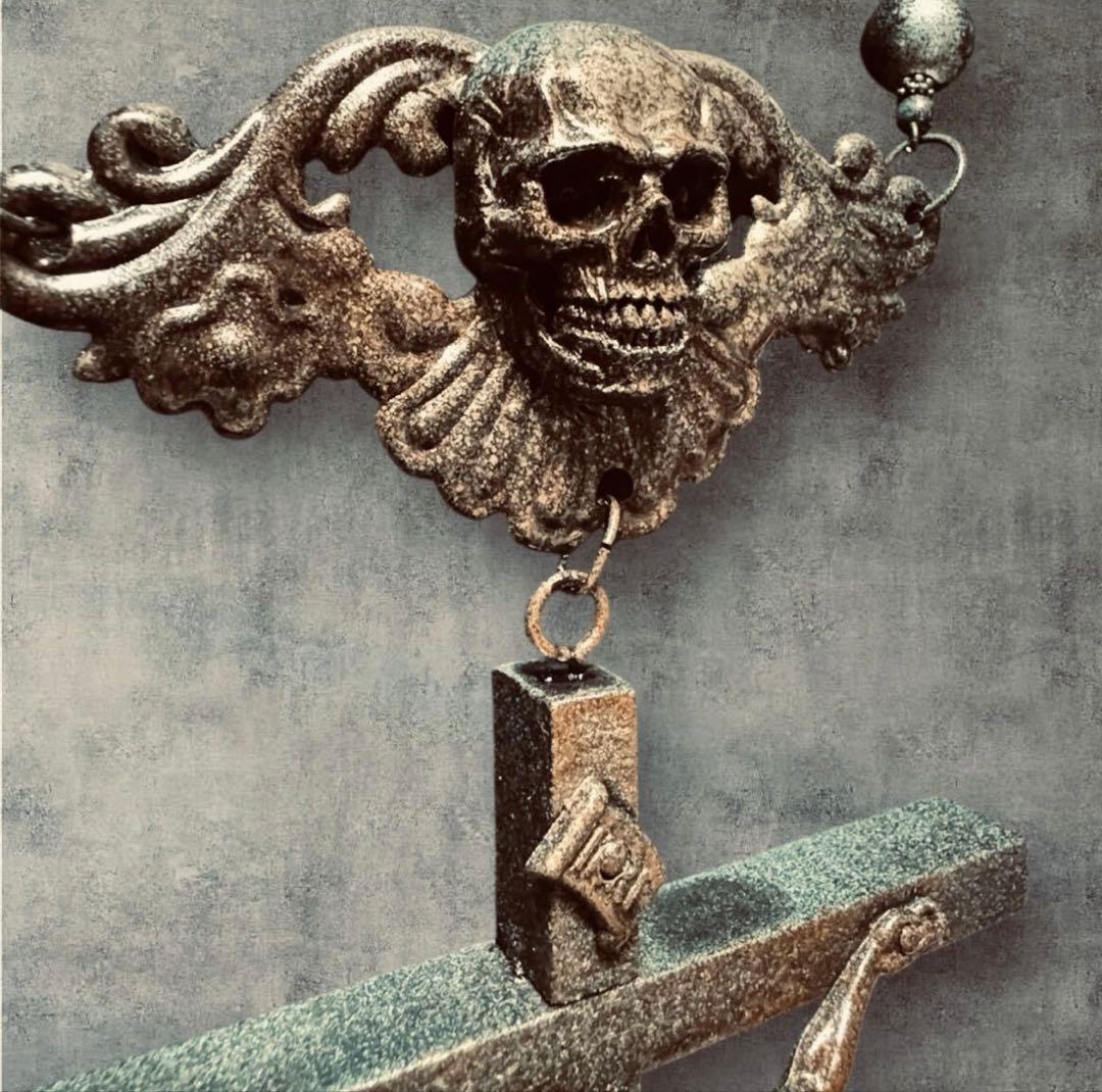 ★1点物★ジャンポールゴルチエ★アンティークスカルゴシックDXロザリオネックレス