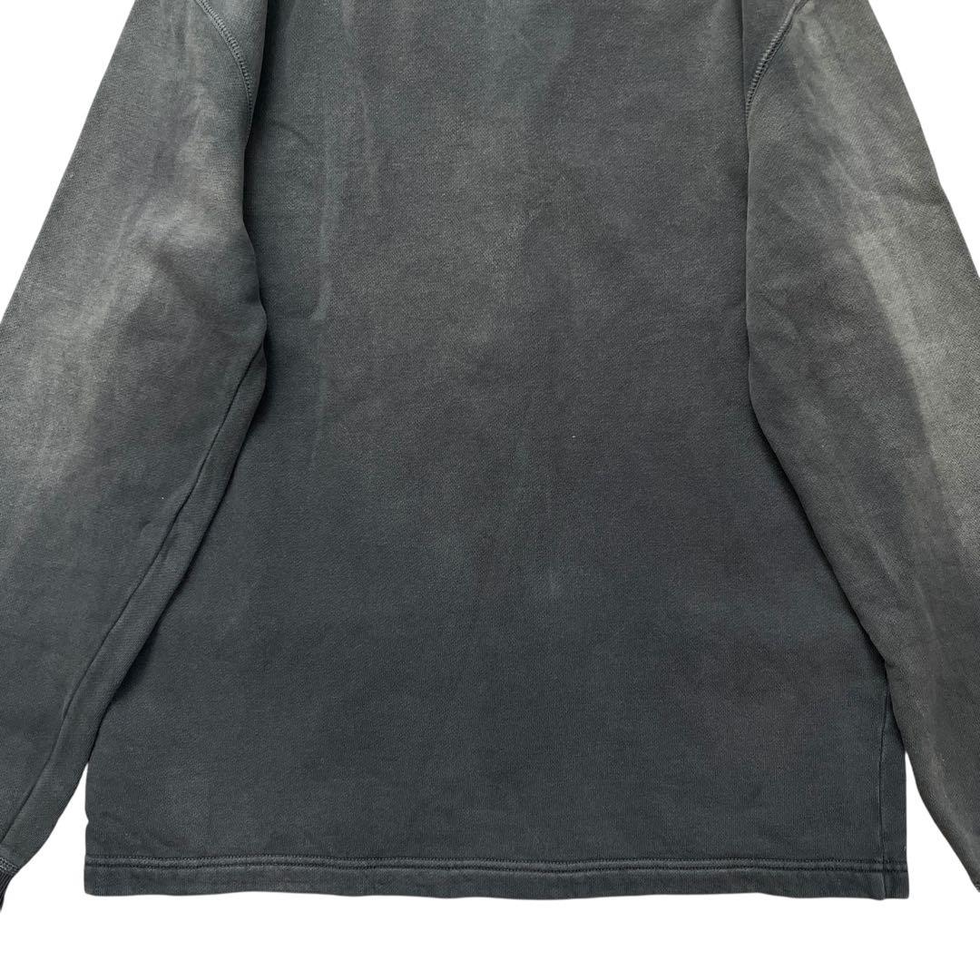 RRL　ヴィンテージ加工　スウェットカーディガン　裏起毛　S　色落ち加工