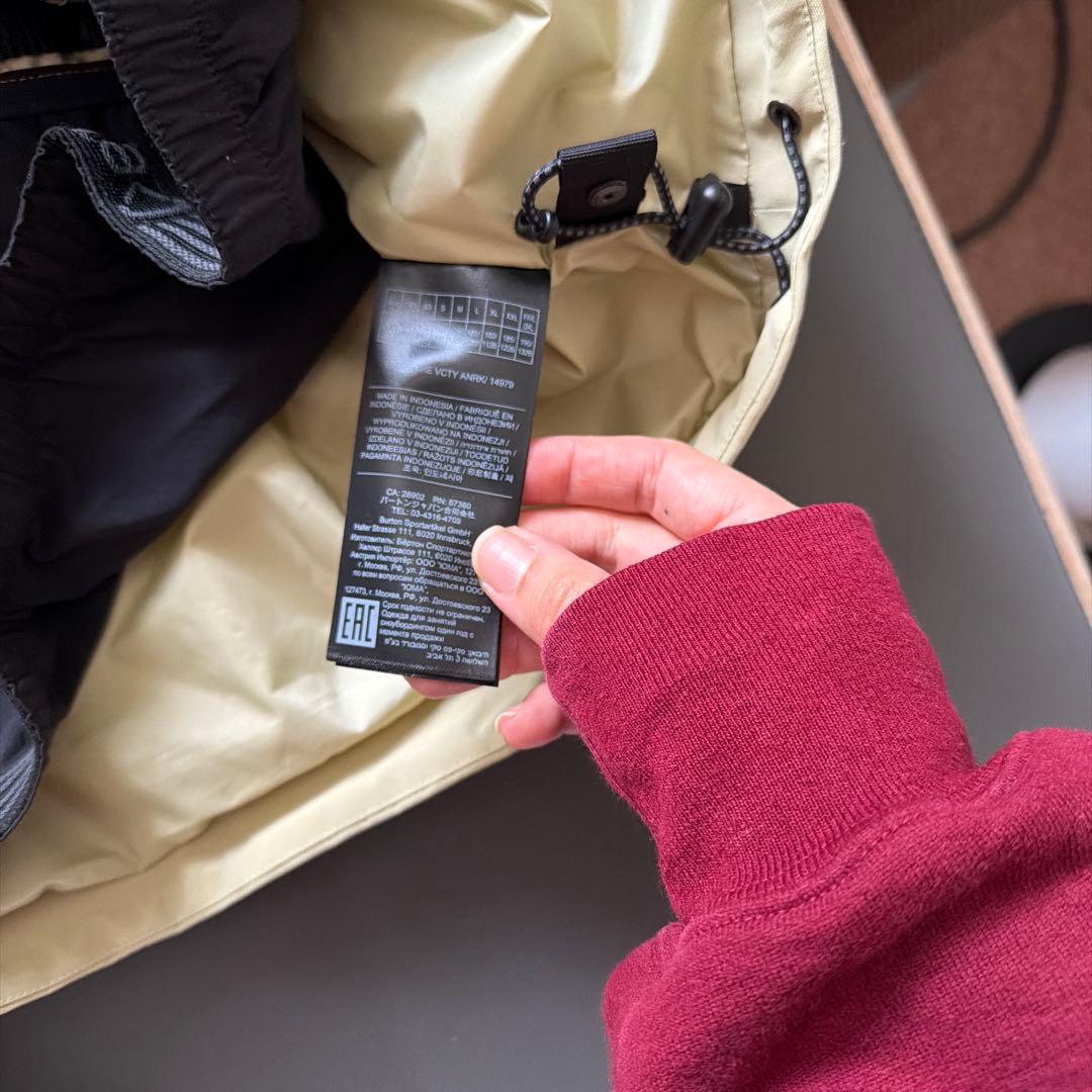 未使用バートンBurton [ak]GORE‑TEX2LAnorakJacket