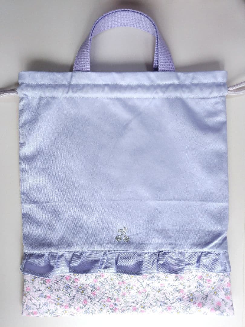 入園入学グッズ4点セット いちご花柄