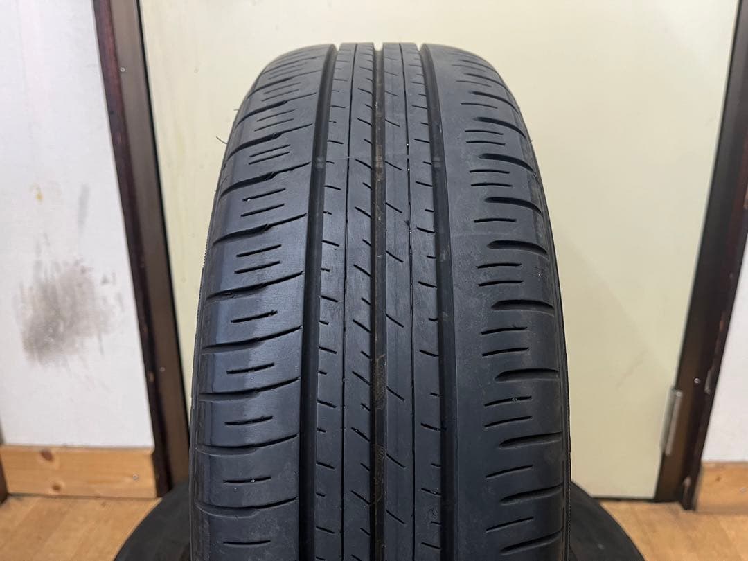 期2019年製 ダンロップ中古夏タイヤ 185/60R15 4本セット アクア等