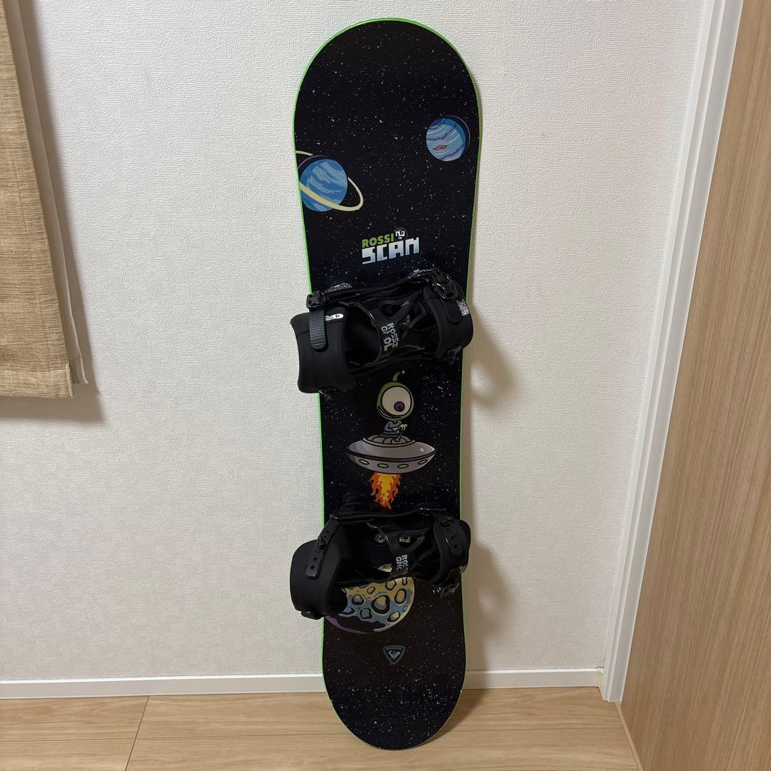 ROSSIGNOL ビィンディング付きスノーボード　120センチ