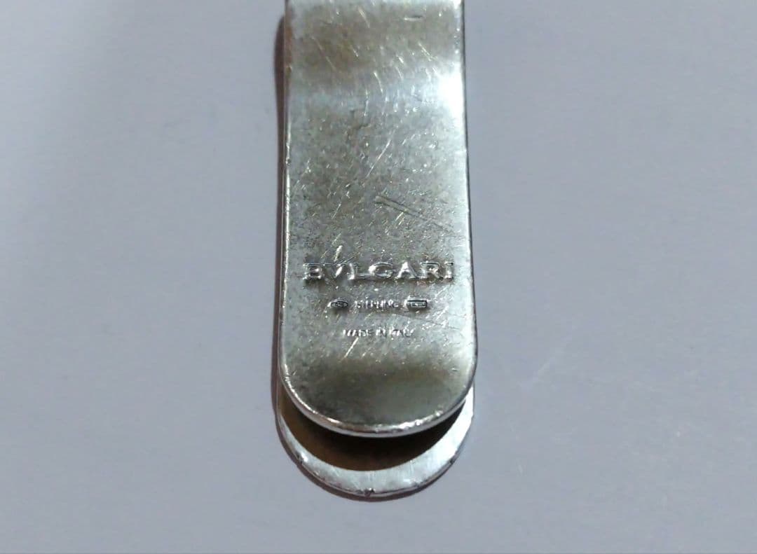 BVLGARI スターリングシルバー マネークリップ