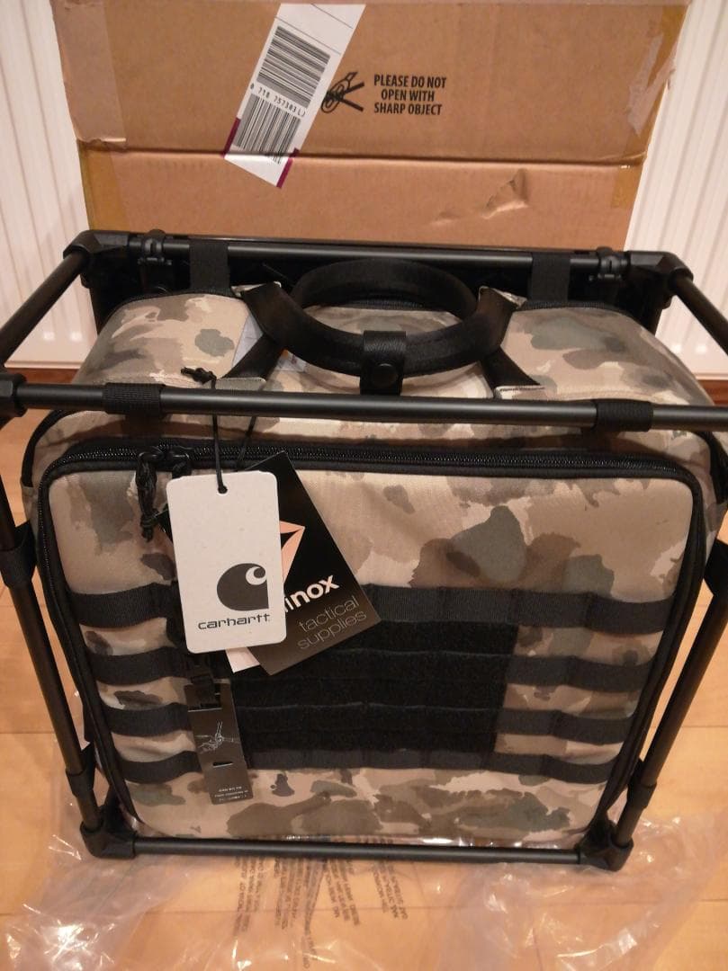 ヘリノックスCarhartt カモフラージュ折りたたみテーブル