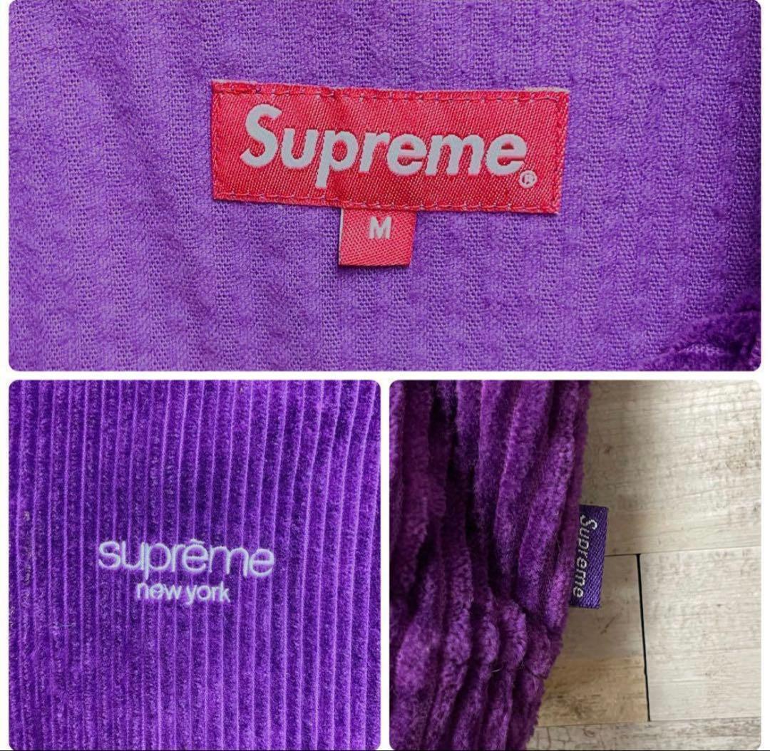 ⭐︎Supreme コーデュロイ ジャンパー パープル