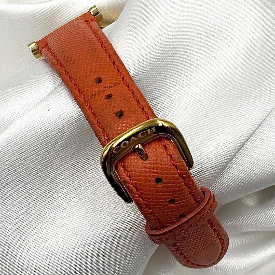 稼働品 COACH コーチ 腕時計 レディース ゴールド y2k 0379