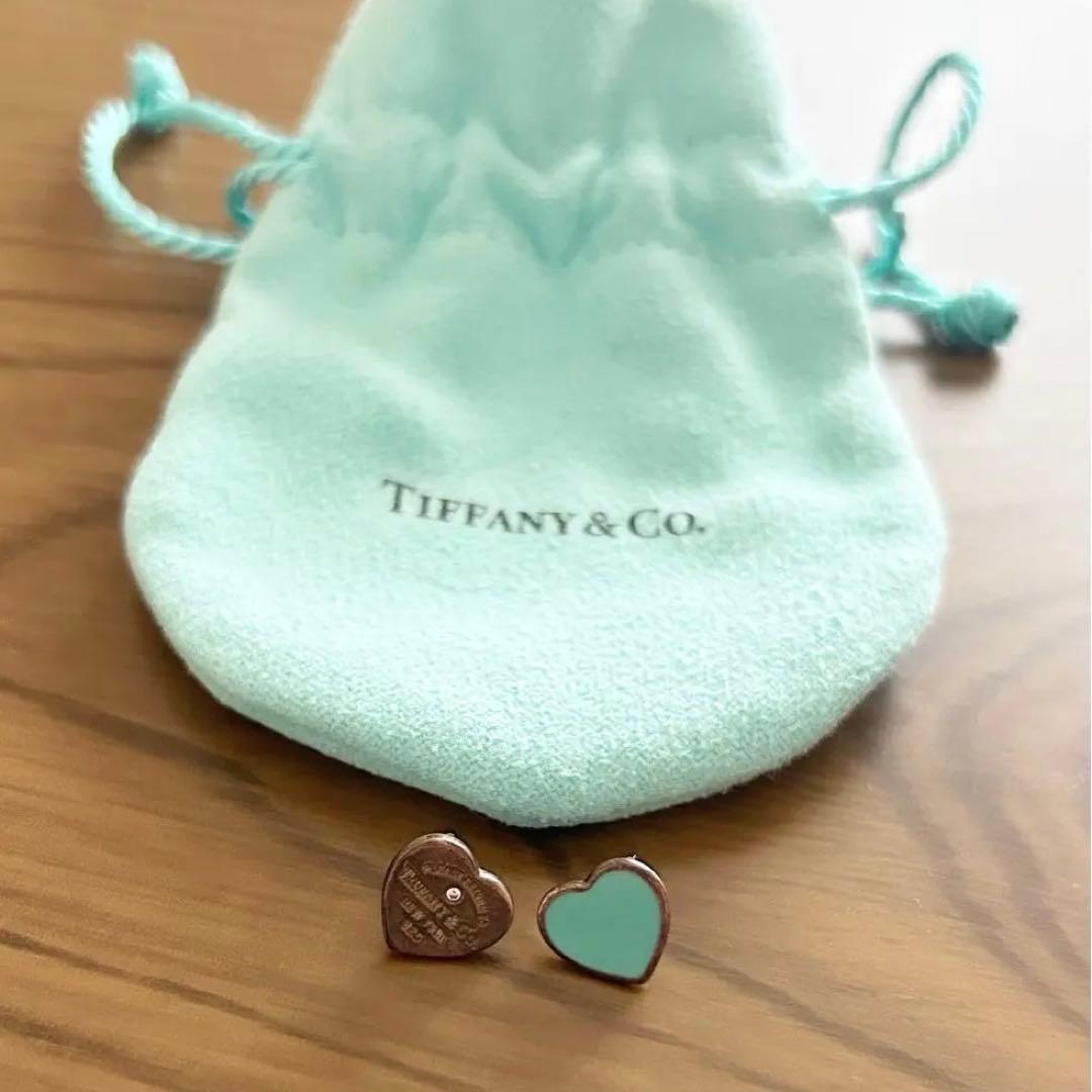 【美品】ティファニー（Tiffany & Co.）リターントゥティファニーピアス