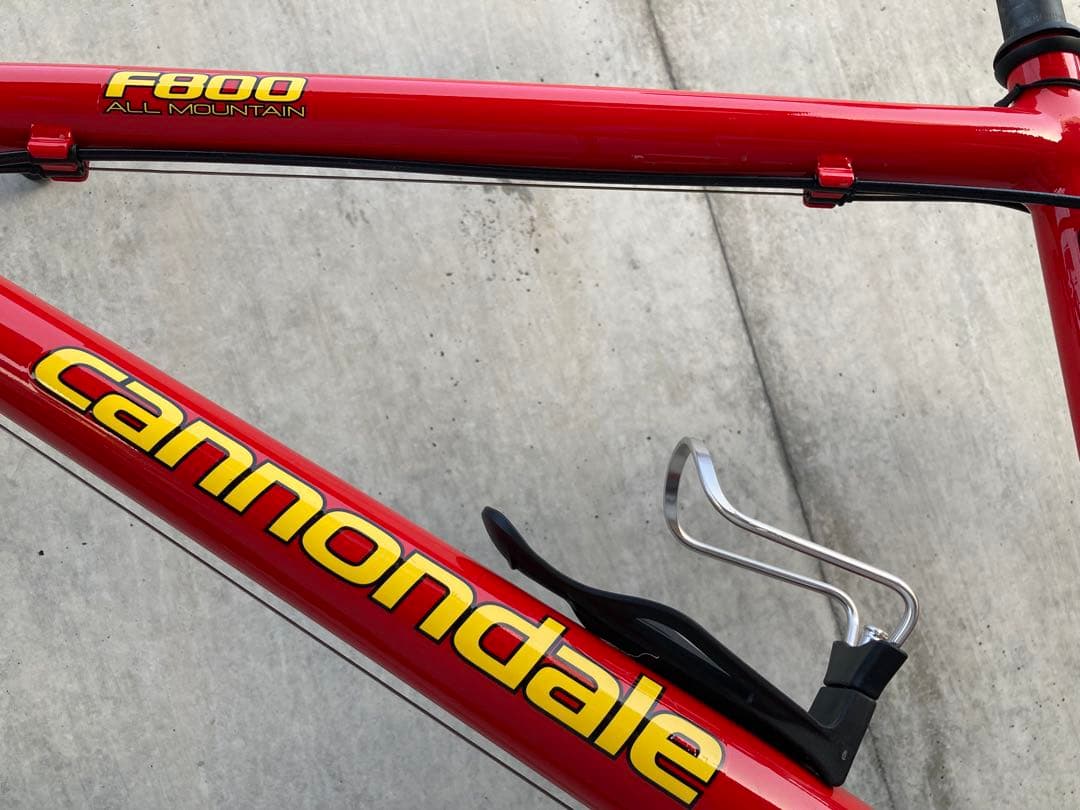 【美品希少】Viper Red Cannondale F800 Lefty