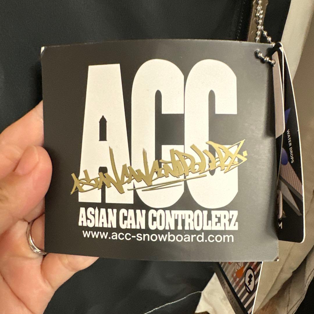 ACC 24-ANORAK JKT Lサイズ ホワイト/ブラック