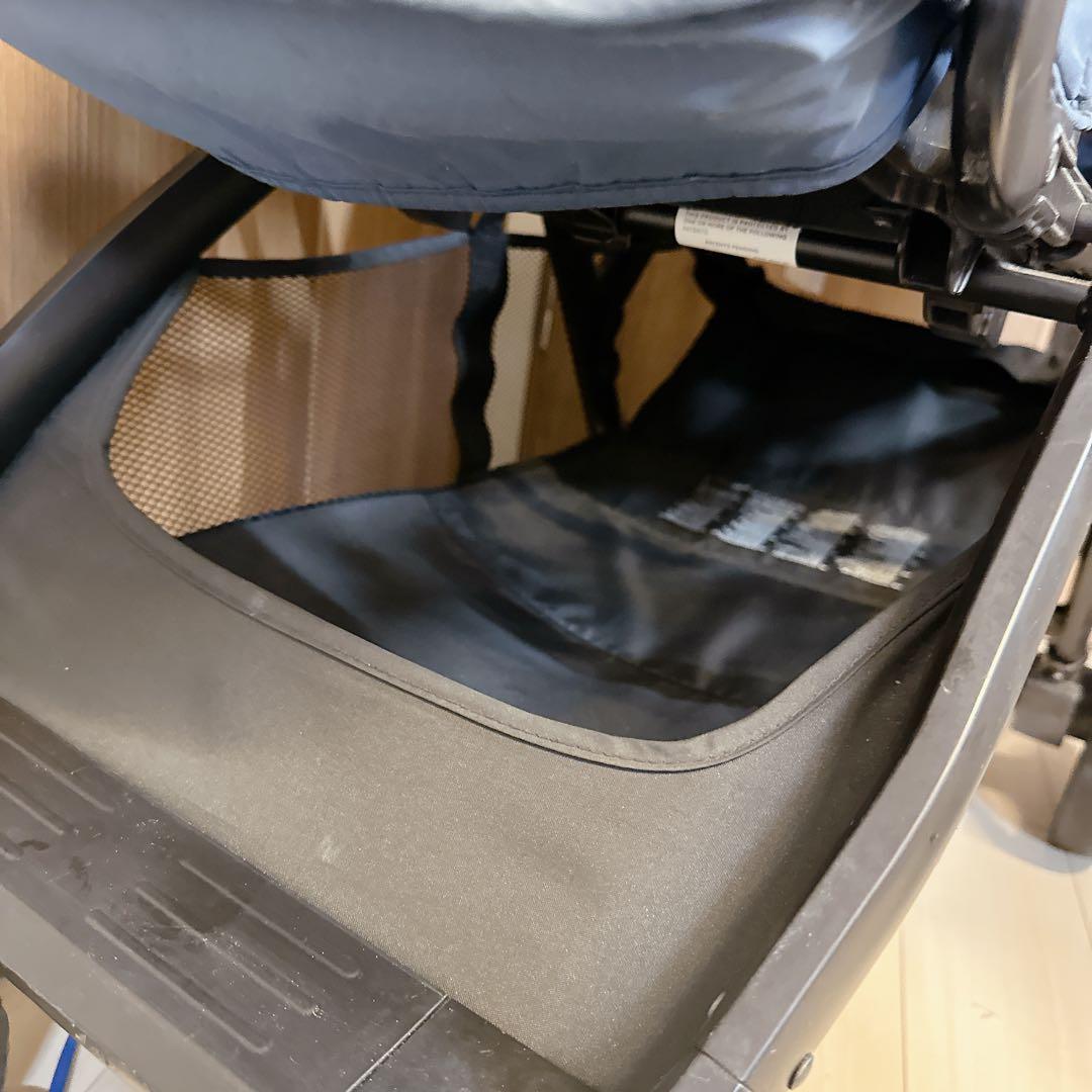 状態良好★Joie ネイビー 2人乗りベビーカー