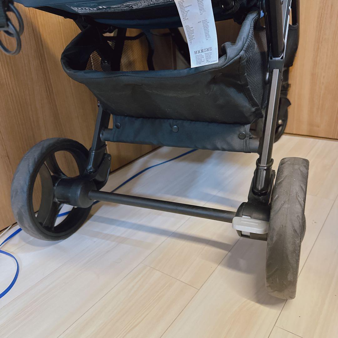 状態良好★Joie ネイビー 2人乗りベビーカー