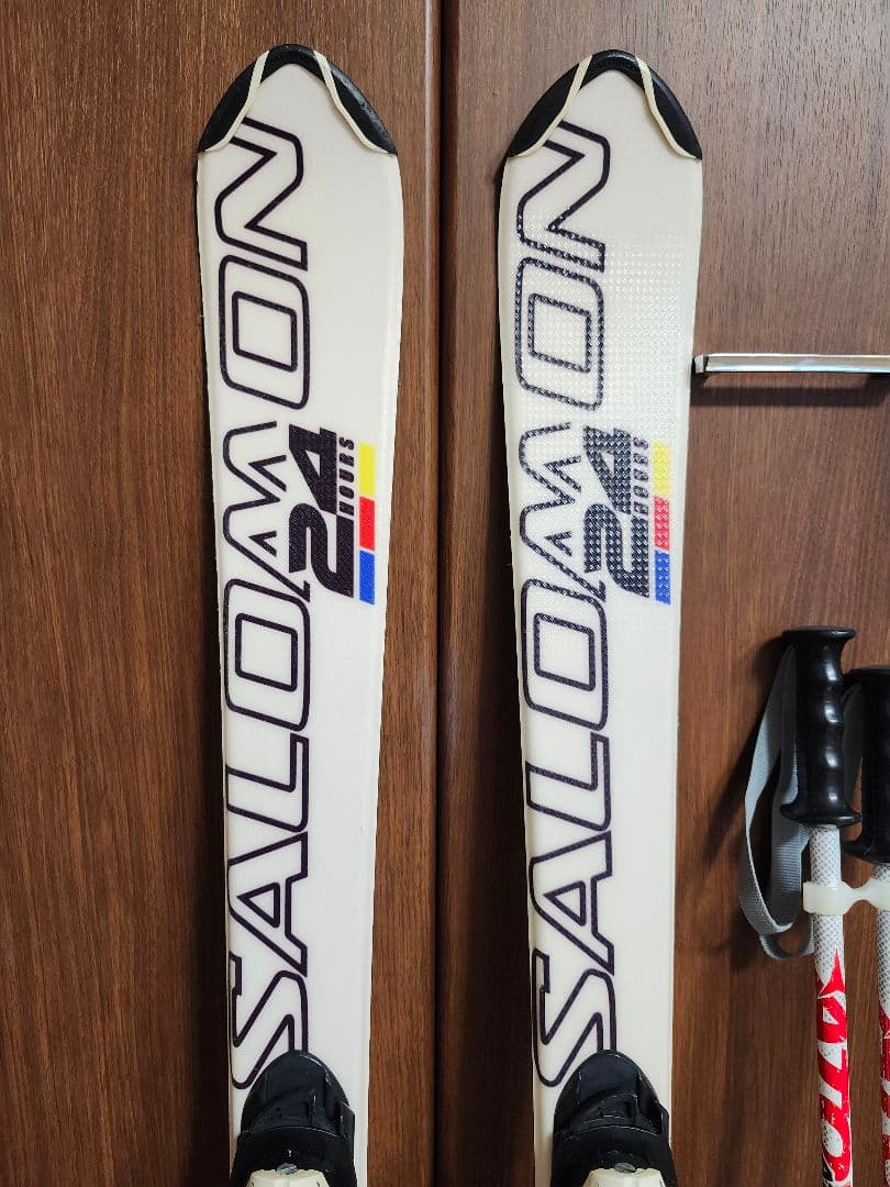 子供スキー板セット スキー板120cm ブーツ22cm　ストック