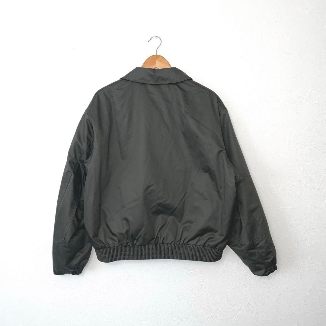 UNIQLO U パフテックショートブルゾン カーキ L 中綿 ジップアップ