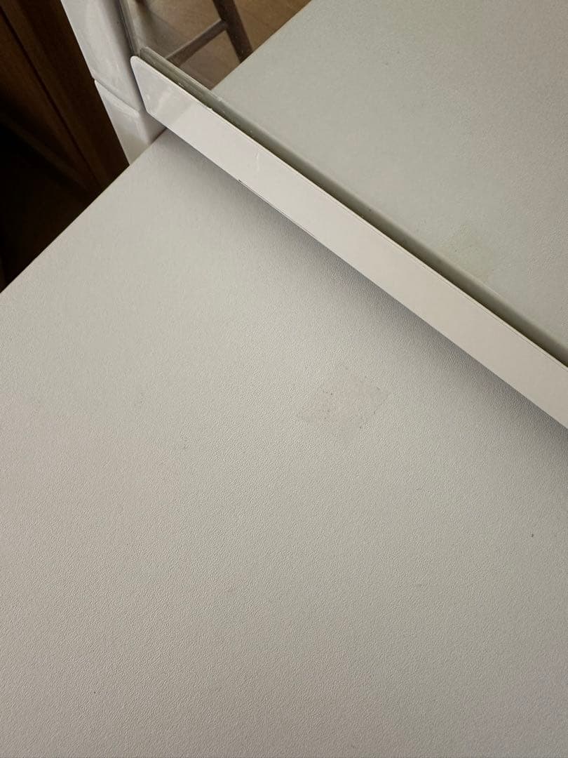 メイク　化粧台　美容室　エステサロンミラー　シェルフ　ホワイト