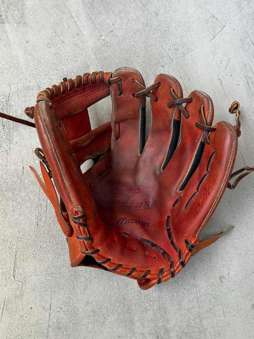 希少 美品 軟式グローブ内野手用