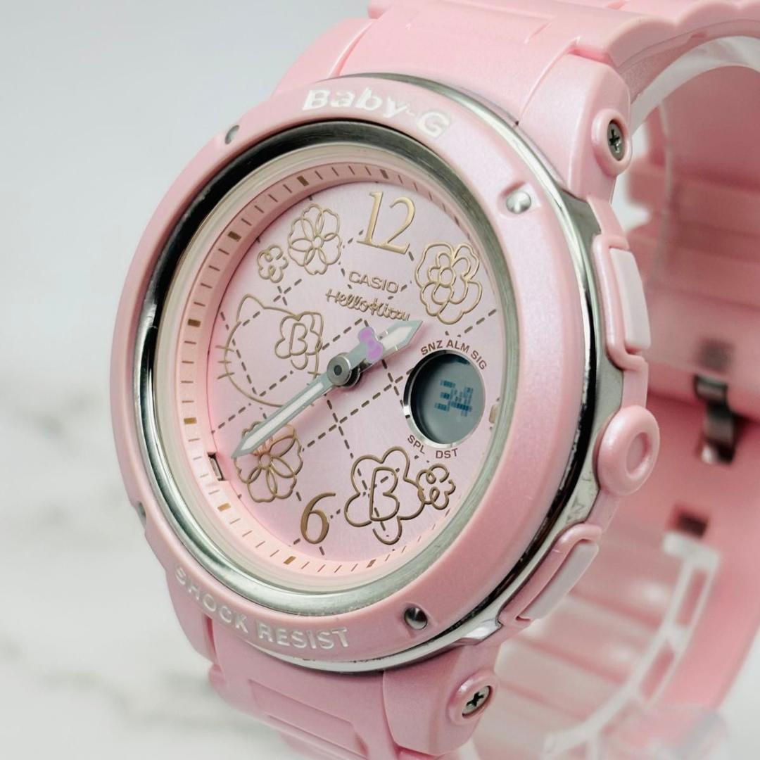 CASIO Baby-G キティ BGA-150KT レディース ピンク 腕時計