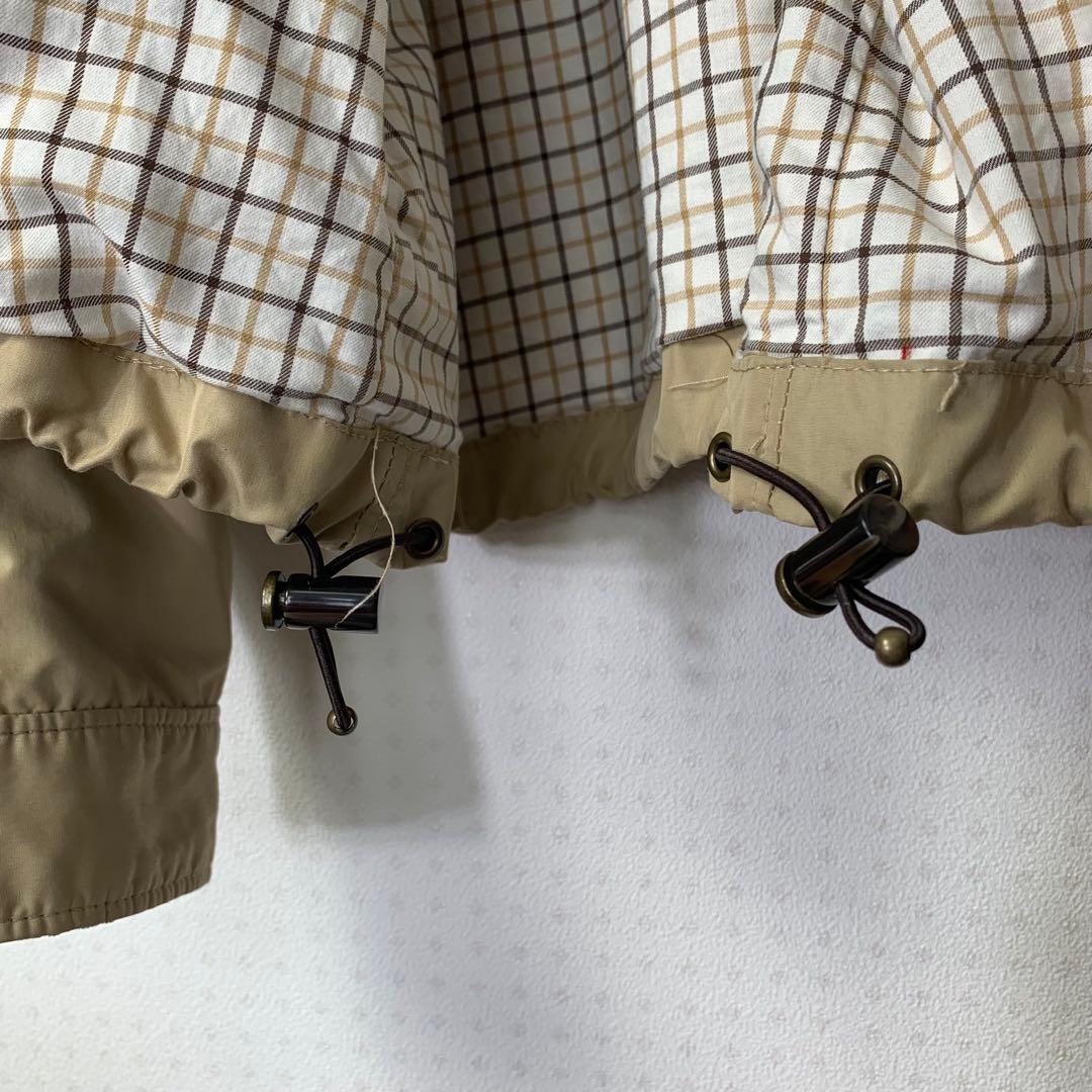 美品 ポロバイラルフローレン スイングトップ M ベージュ ポリエステル 刺繍