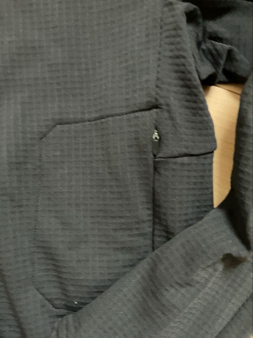 新品未使用 サーマルバーサグリッドクルー ブラック ノースフェイス