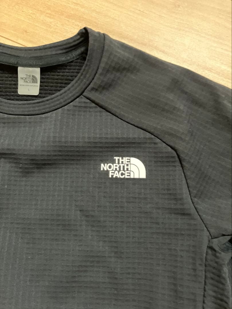 新品未使用 サーマルバーサグリッドクルー ブラック ノースフェイス
