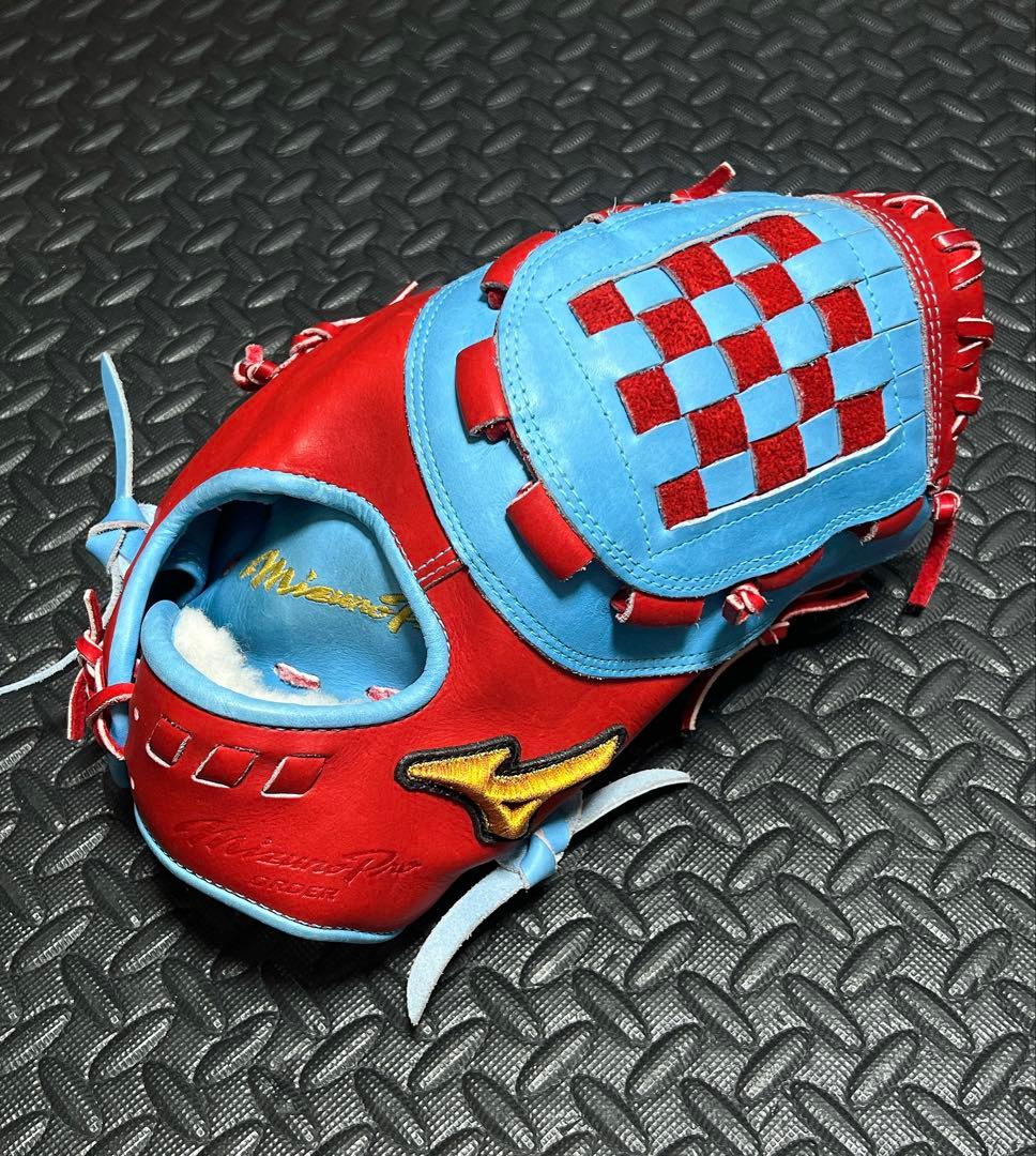 日本製 ミズノプロ オプション オーダー 軟式 ファーストミット 一塁手 中田翔