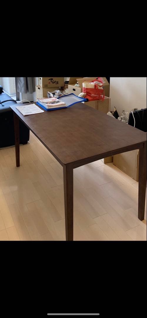 【4/11までに港区で受け渡し】ニトリ 木製ダイニングテーブルセット