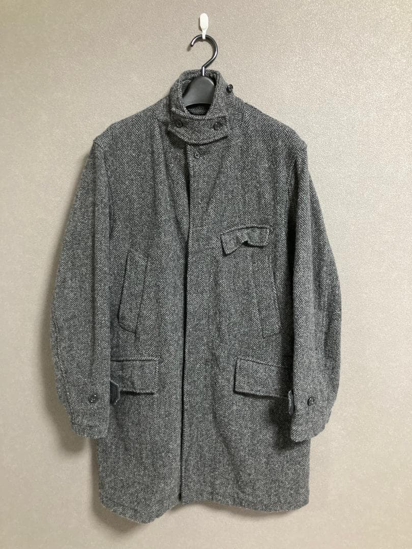 Engineered Garments ヘリンボーン ツイード コート