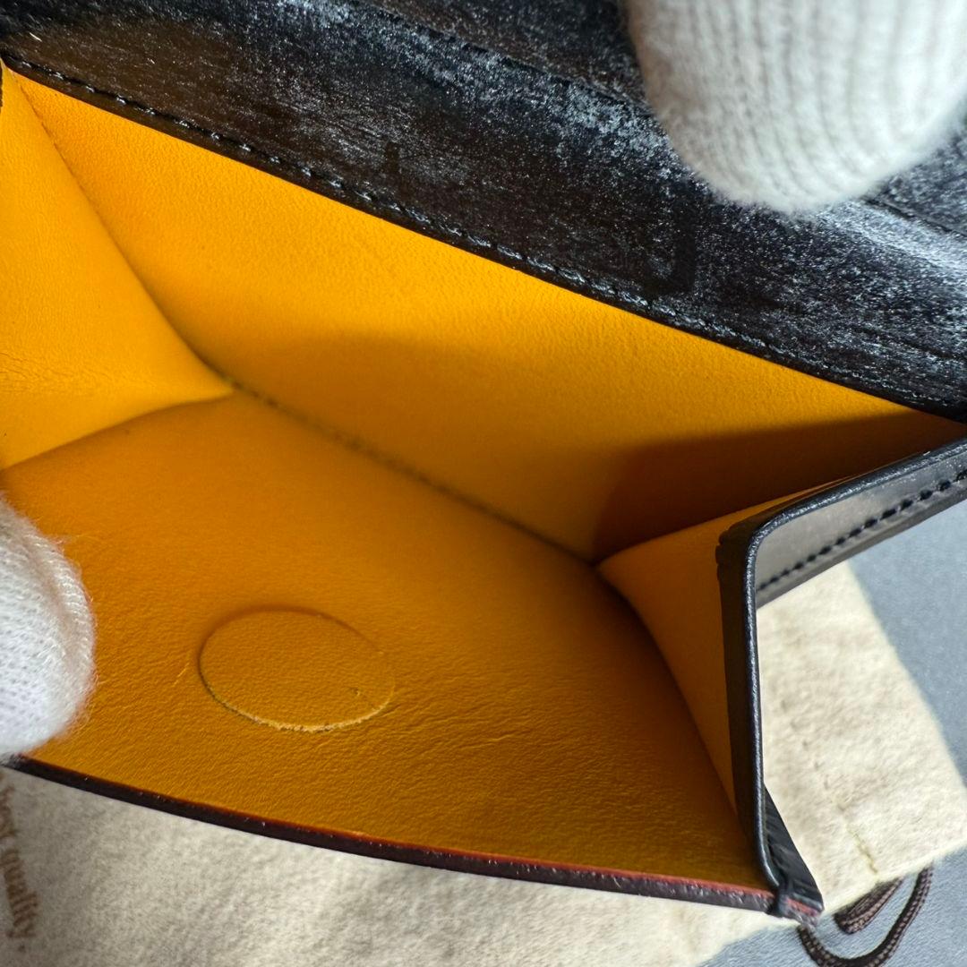 ★未使用品★GANZO 二つ折り財布 AVON ブライドルレザー ブラック