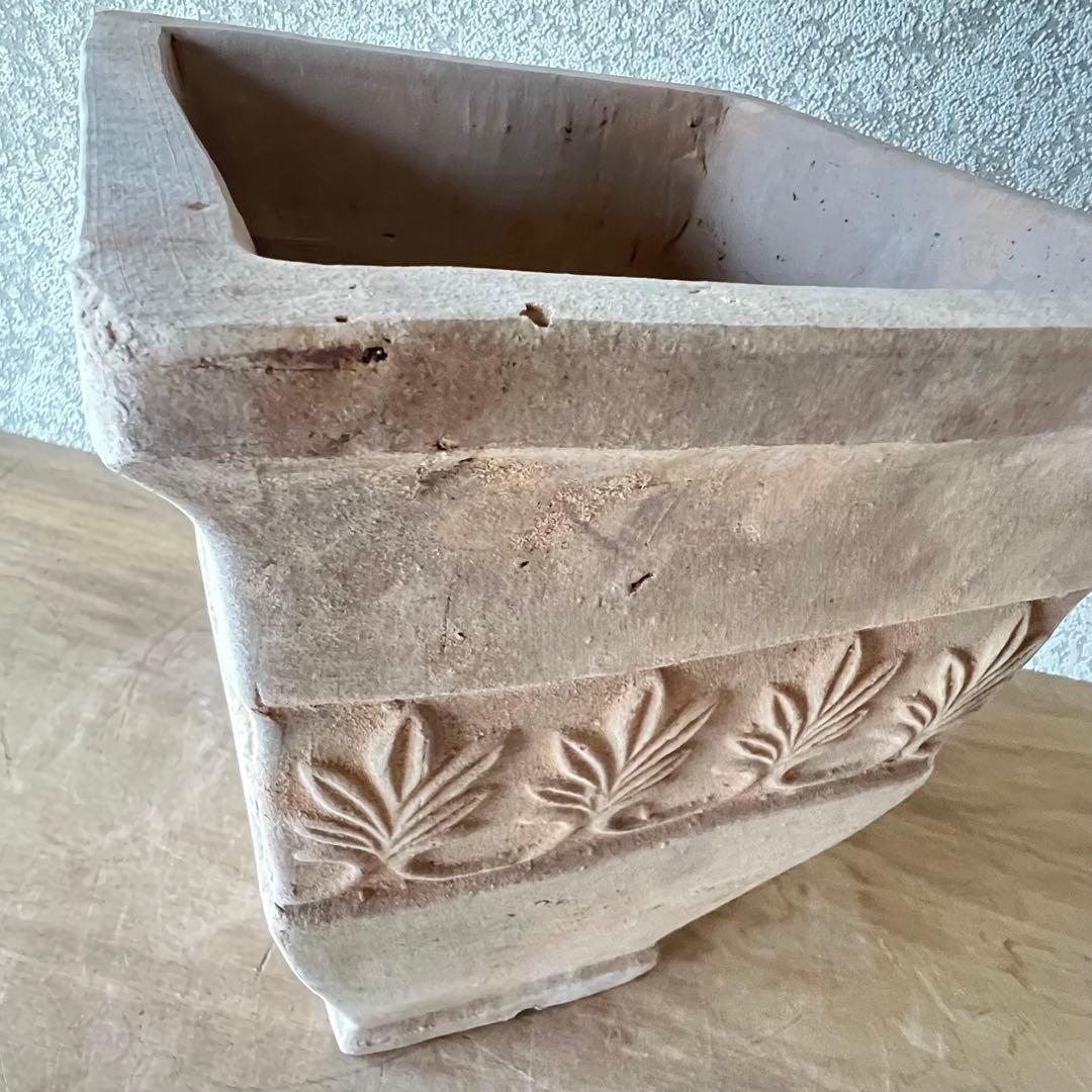 mintでお願いします最終お取り扱いアンティーク風テラコッタ四角大サイズ①