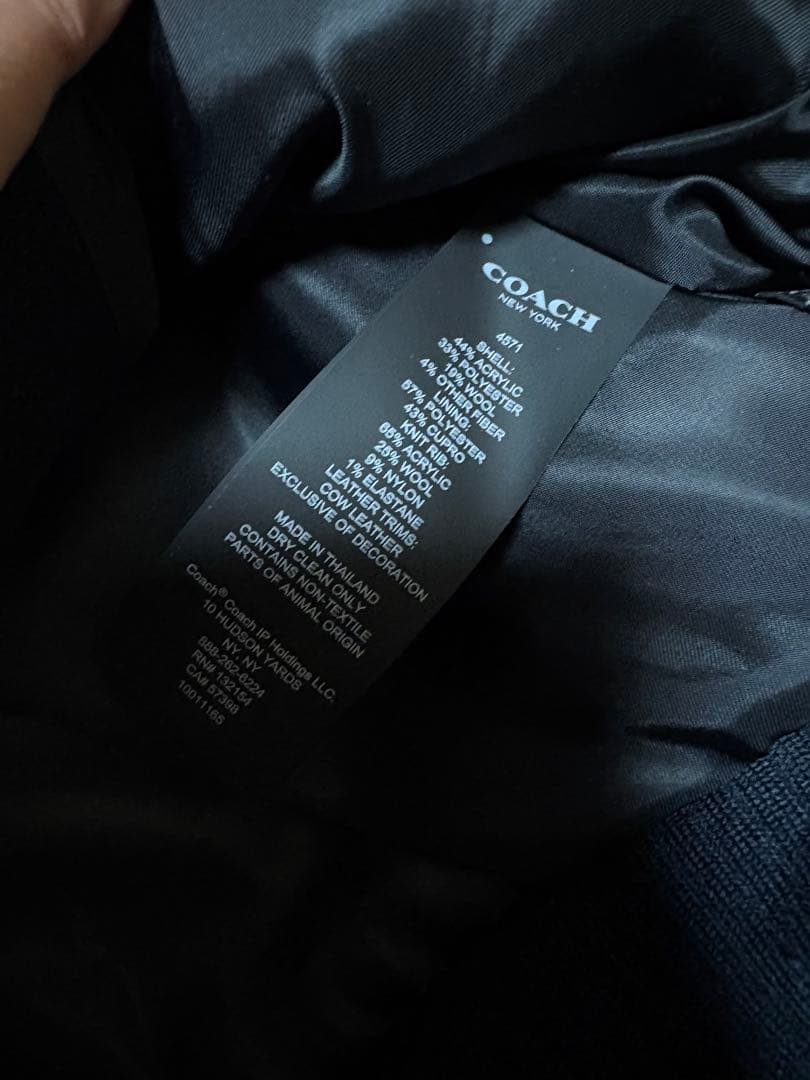 coach ダッフルコート　美品　ショートコート