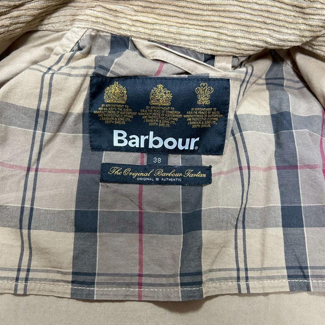 バブアー ノンオイルジャケット スリーワラント ビデイル ベージュ