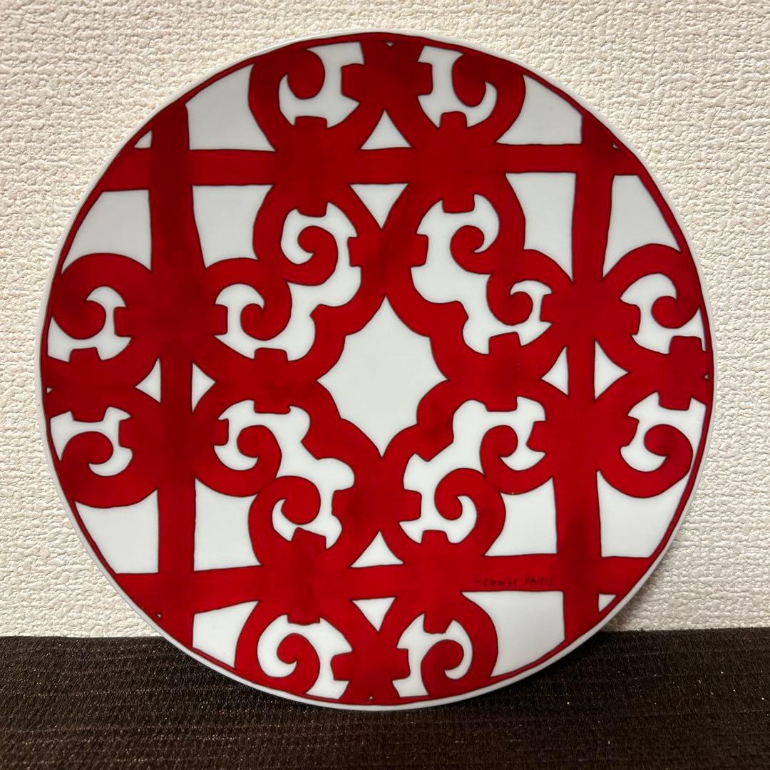 エルメス　ガダルキヴィール　デザートプレート　21.5cm