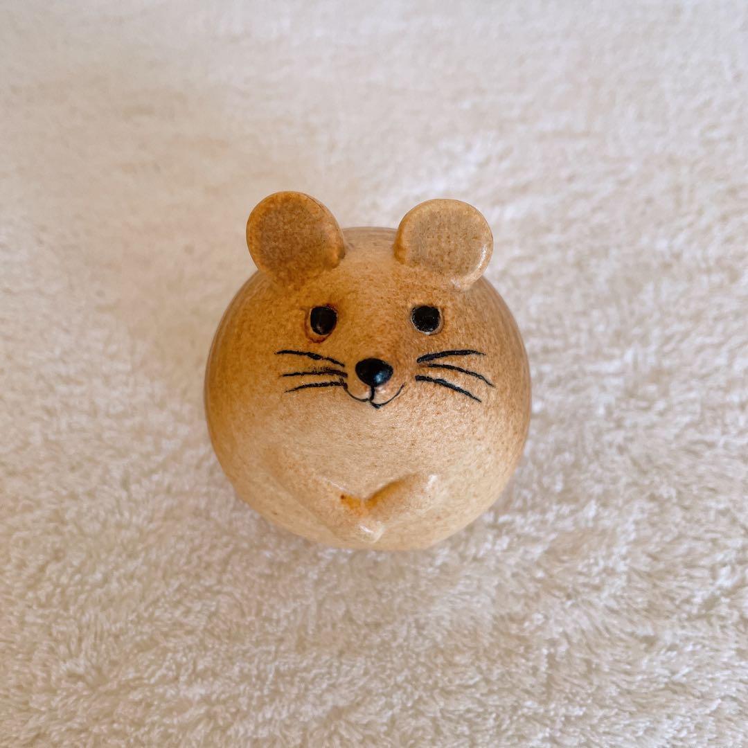 Lisa Larson リサラーソン 3匹のねずみ ネズミ 置物