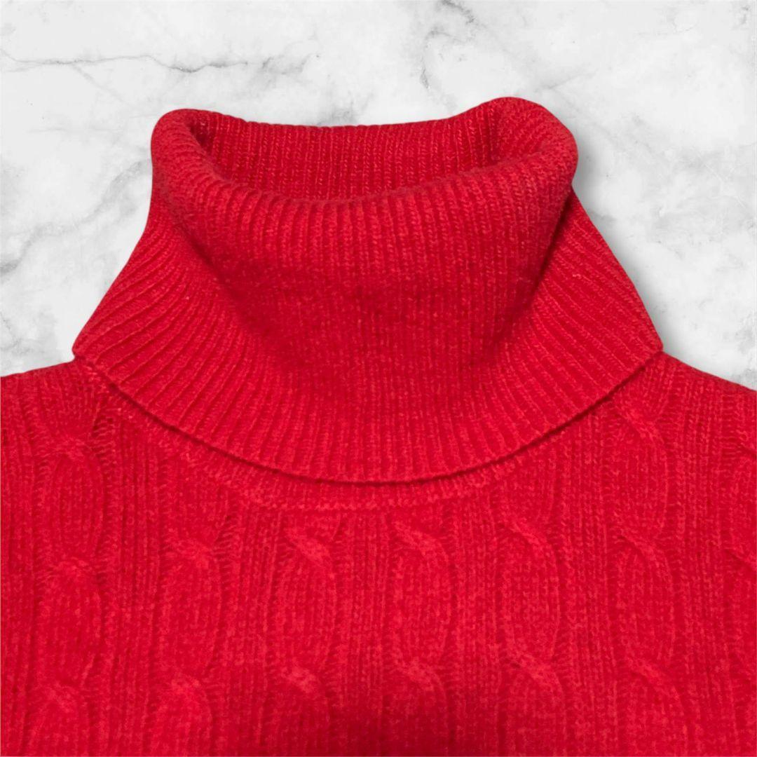 【極美品】Ralph Lauren Sport ケーブルニット タートルネック
