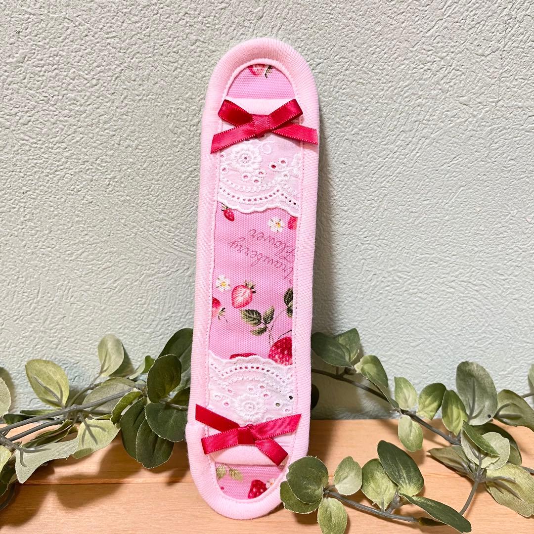 【入園入学前700円お値下げ⭐︎】 入園入学グッズ7点セット◆苺レッド