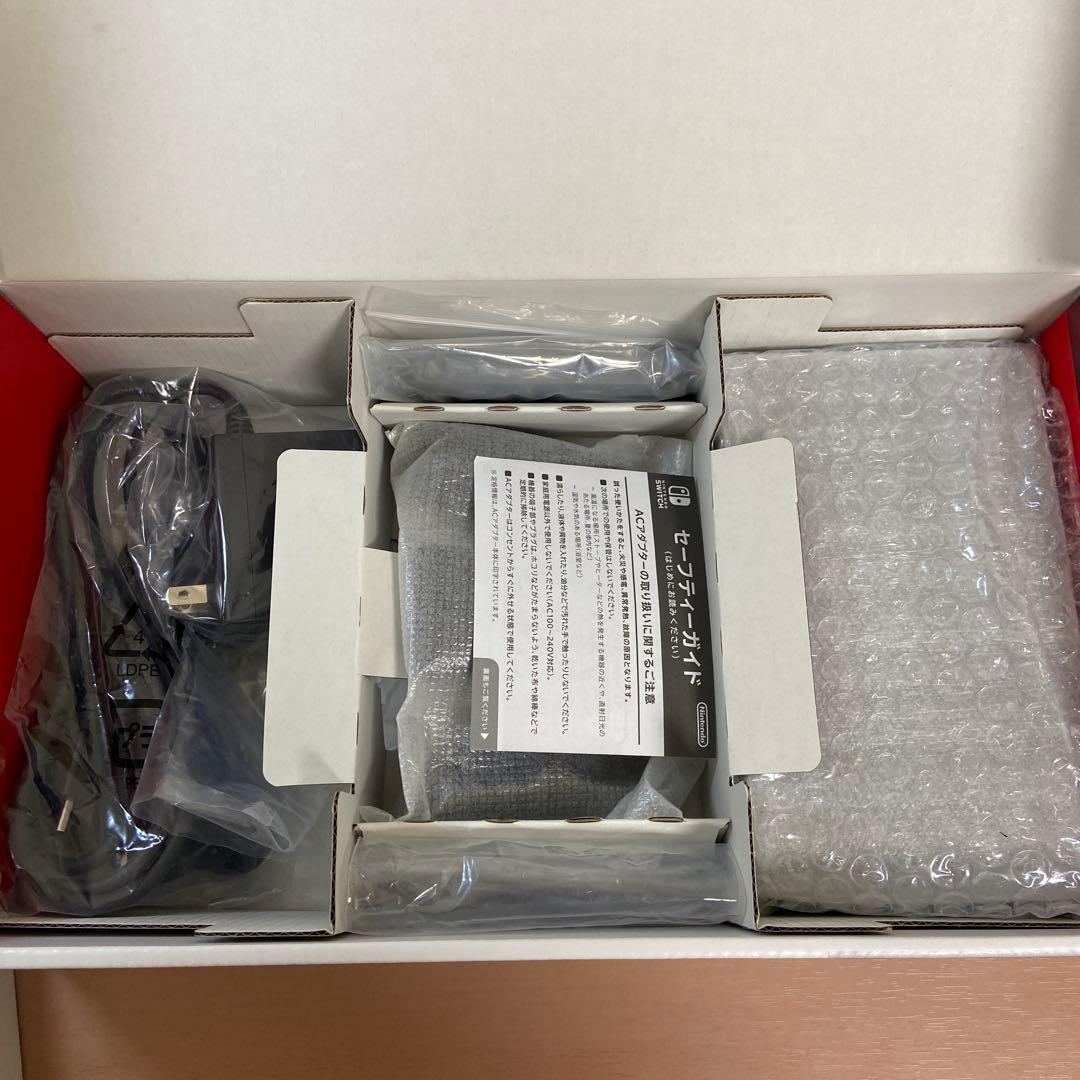 Nintendo Switch 本体 グレー バッテリー強化 メモリーカード付