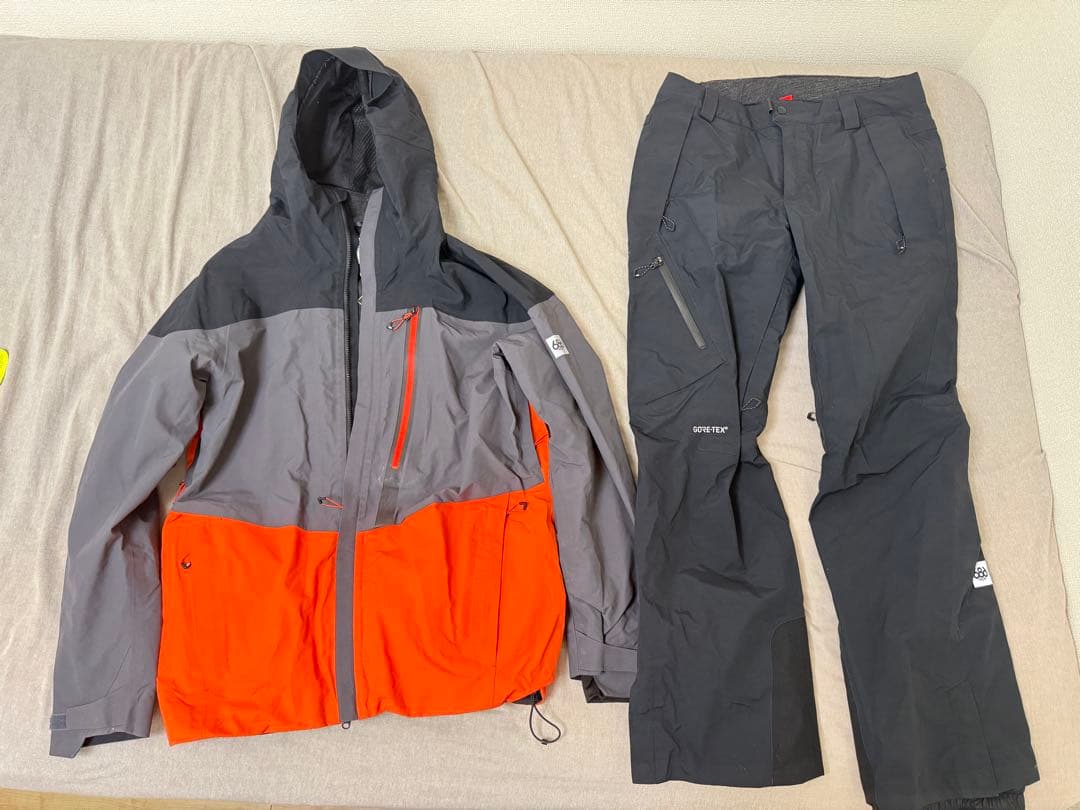 686 GORE-TEX スノーボードウェア上下セット