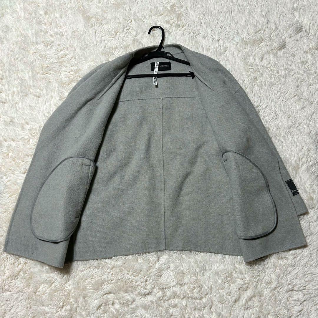 xxxm.txxx様　アーバンリサーチ シャンブレーウールリバーショートコート