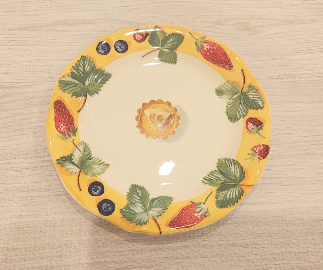 GIEN ジアン フルーツタルトプレート 6枚セット アンティーク